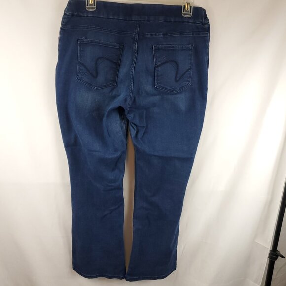 Lee Platinum LabelMidrise Fit Barely Boot 16W Medium Womens Pull On Jeans - Picture 6 of 11